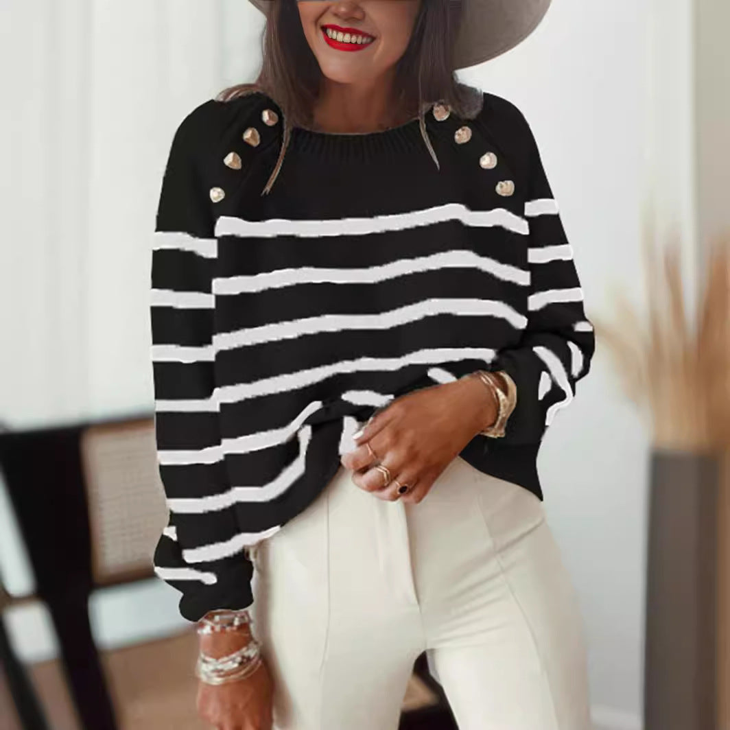 Gracefully Designed Pullover
