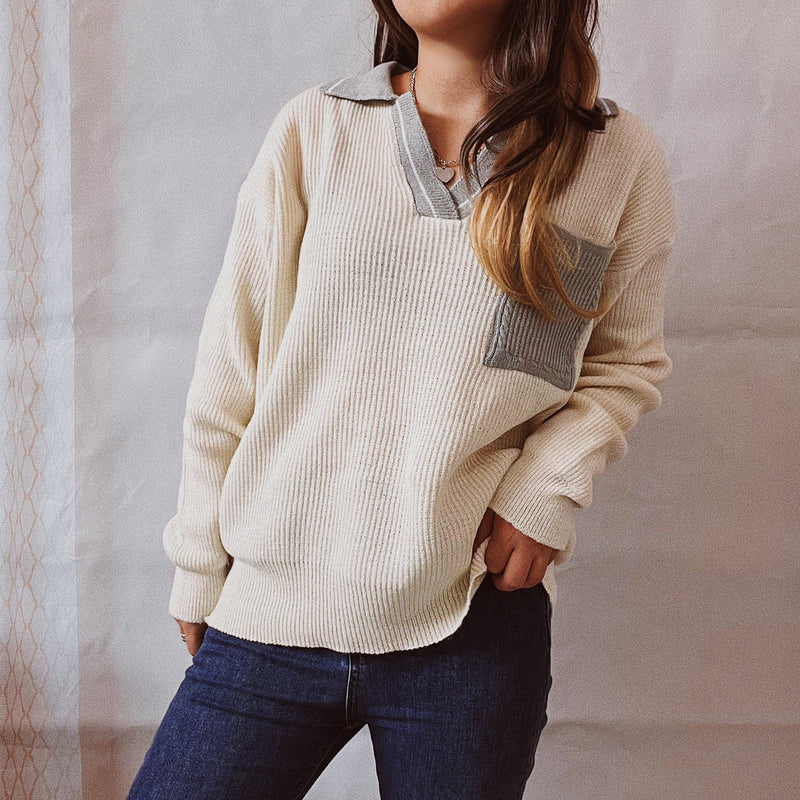 Timeless Vintage Style Pullover