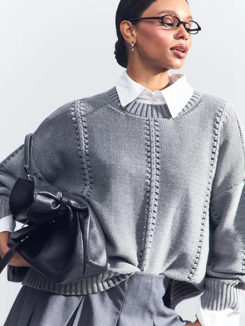 Gracefully Designed Pullover