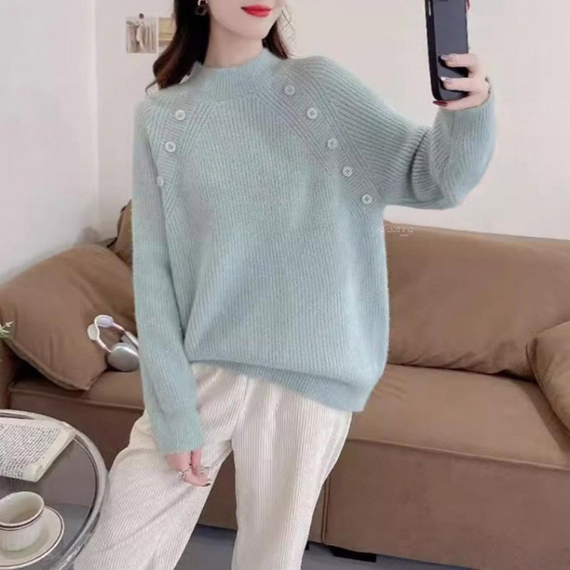 Gracefully Designed Pullover