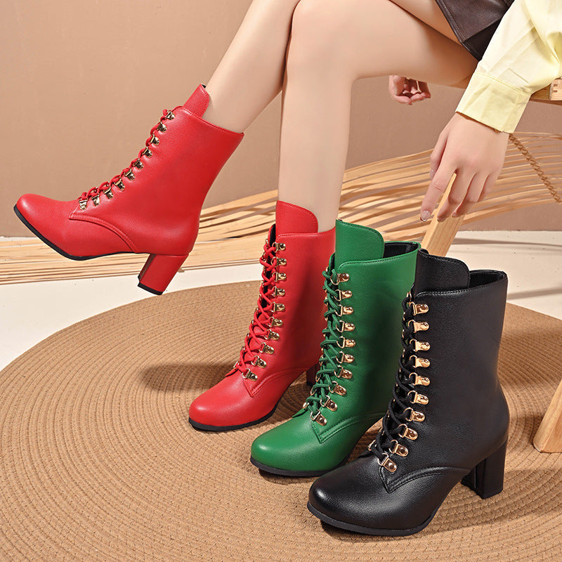 Chic Orthopedic Boots with Unique Design