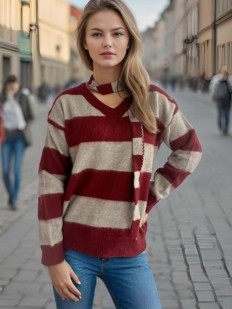 Gracefully Designed Pullover