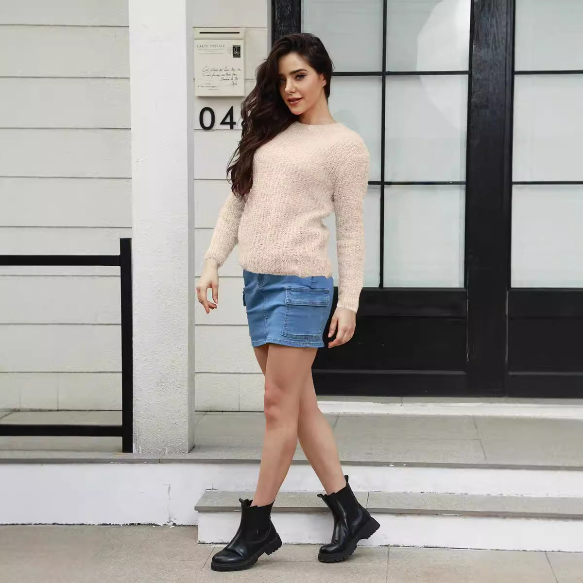 Gracefully Designed Pullover