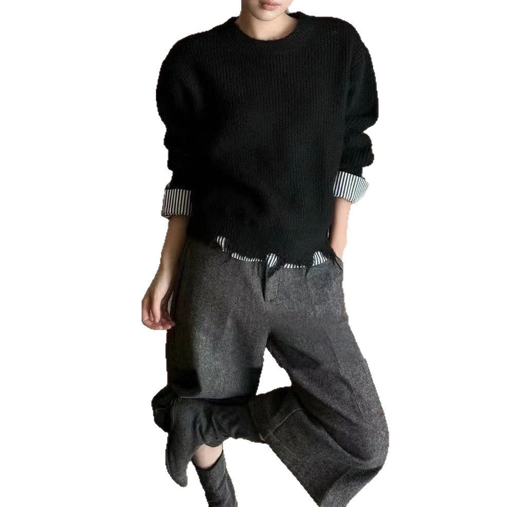 Timeless Vintage Style Pullover