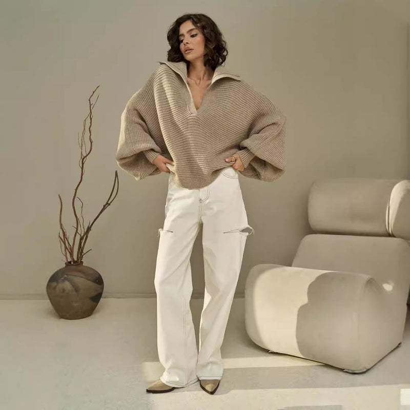 Gracefully Designed Pullover