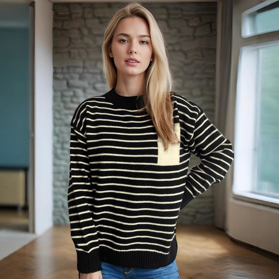 Gracefully Designed Pullover