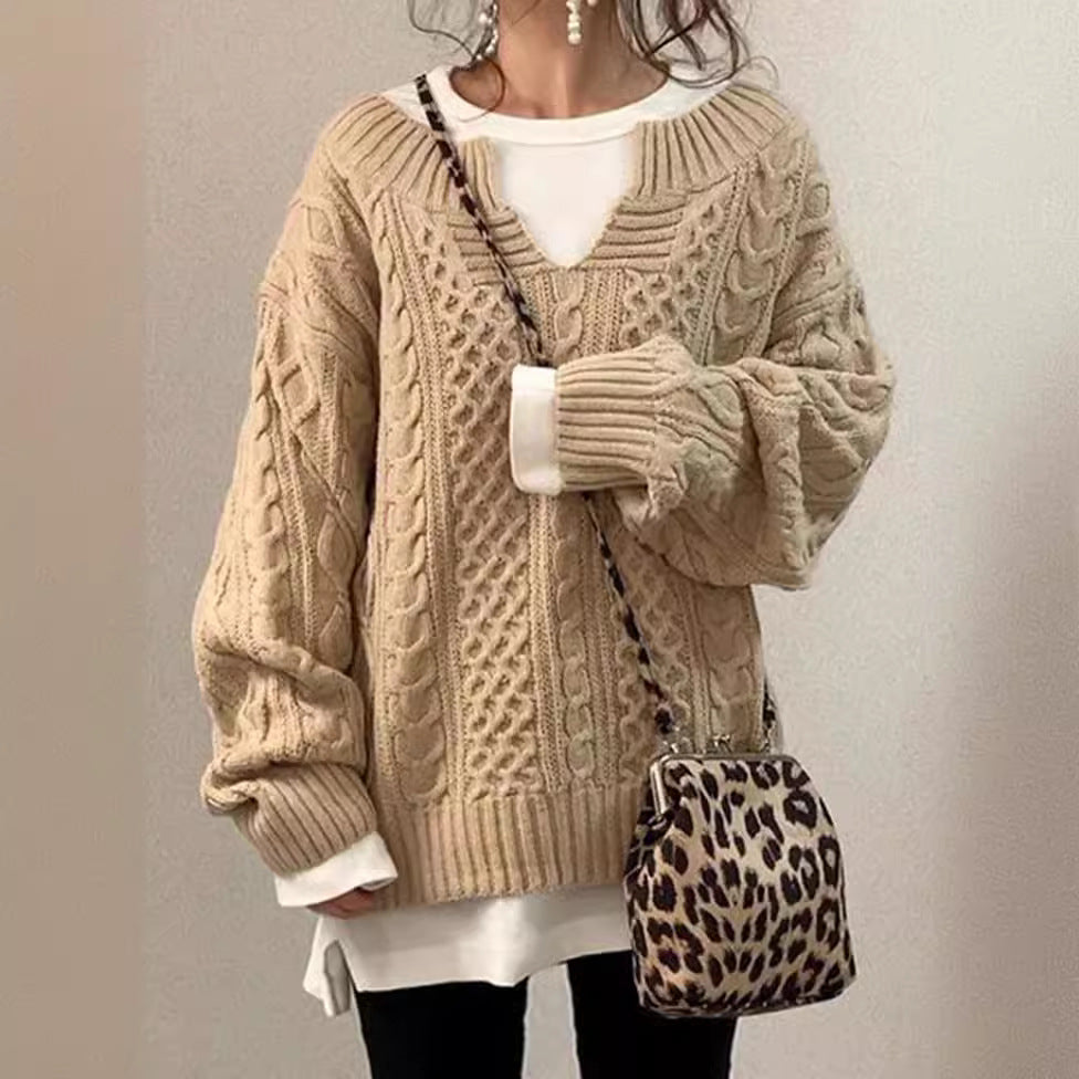 Timeless Vintage Style Pullover