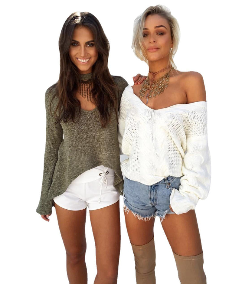 Gracefully Designed Pullover