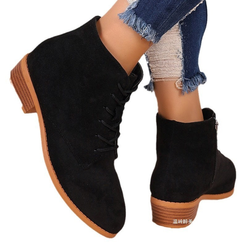 Classic Orthopedic Boots with Timeless Style