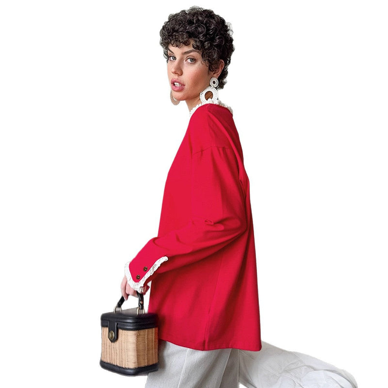 Gracefully Designed Pullover