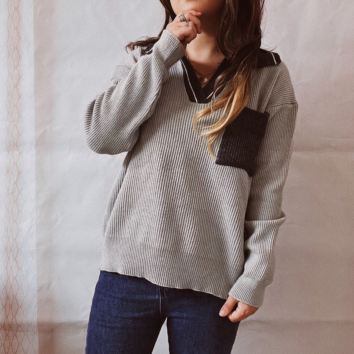 Timeless Vintage Style Pullover