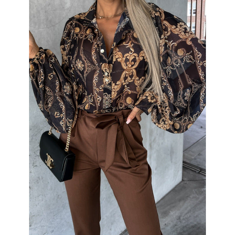 Schwarz Floral