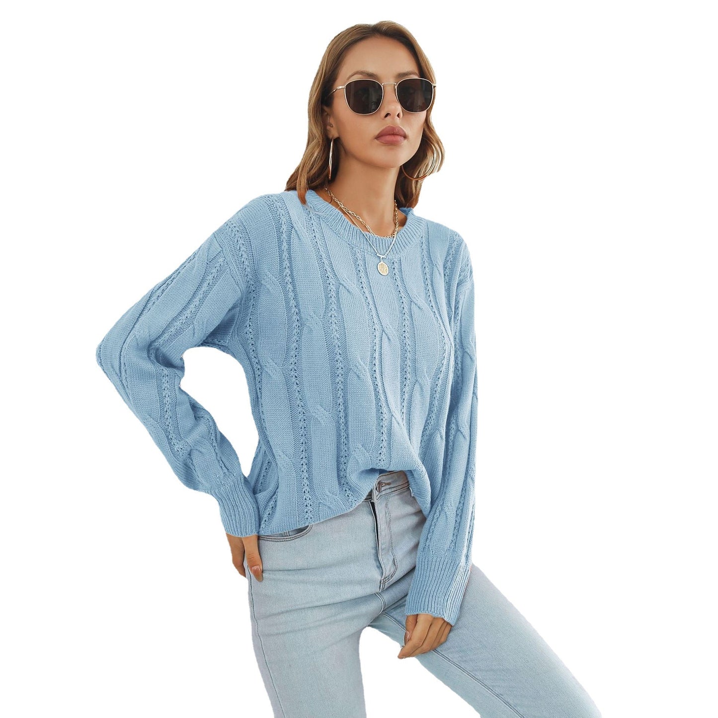 Gracefully Designed Pullover