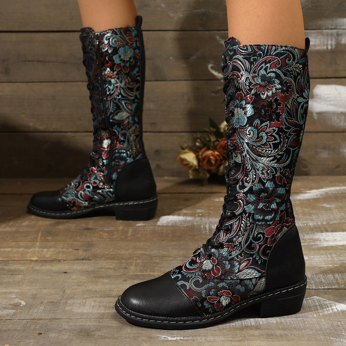 Chic Orthopedic Boots with Unique Design