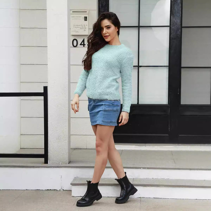 Gracefully Designed Pullover