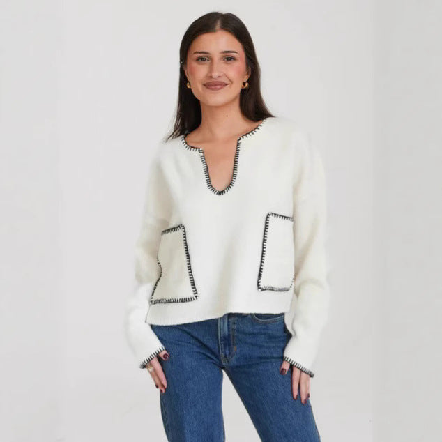 Timeless Vintage Style Pullover