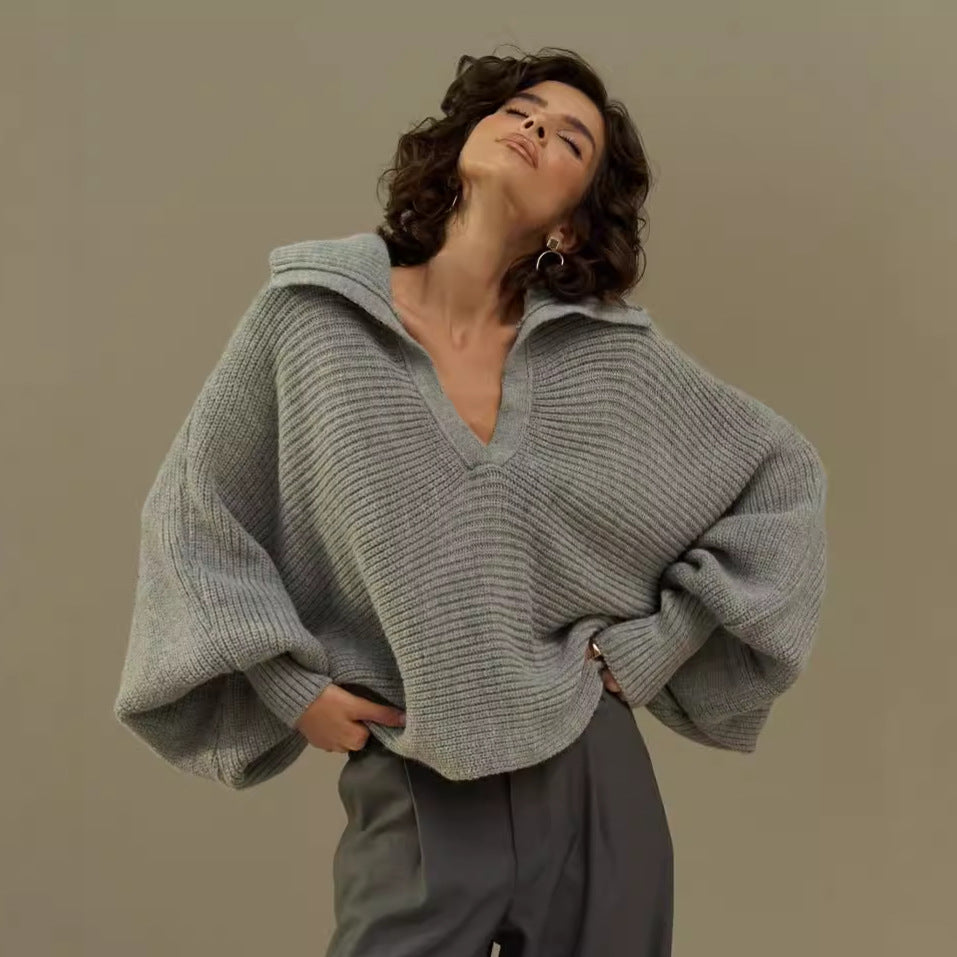 Gracefully Designed Pullover