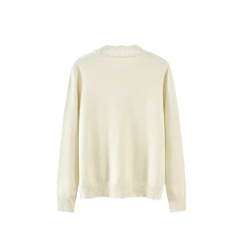 Gracefully Designed Pullover