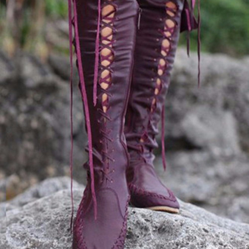 Chic Orthopedic Boots with Unique Design