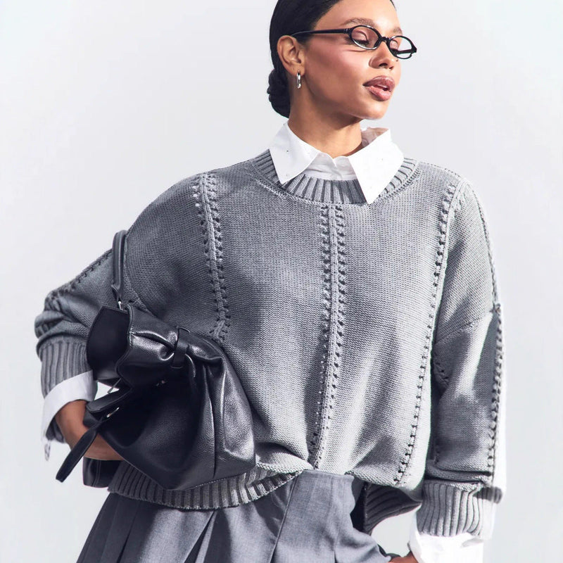 Gracefully Designed Pullover