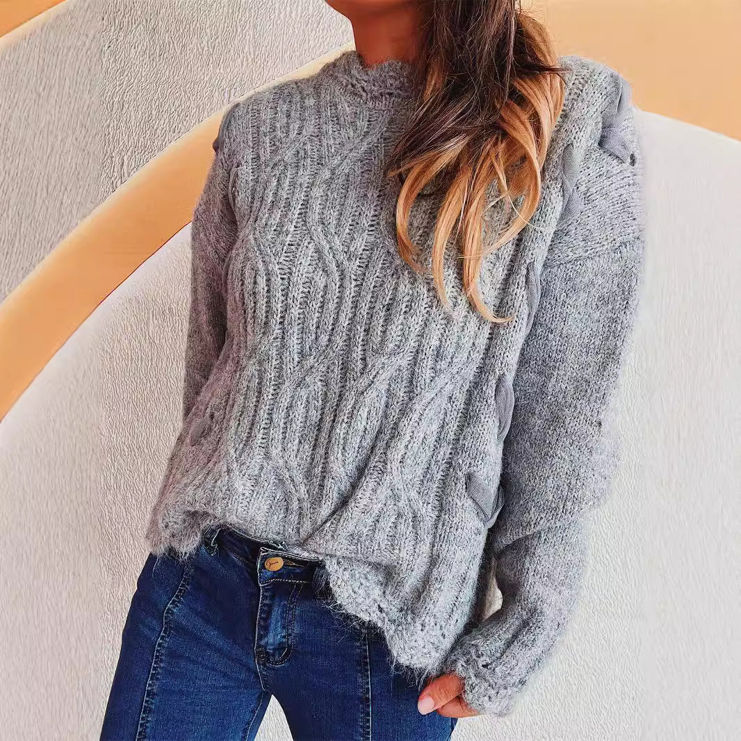 Gracefully Designed Pullover