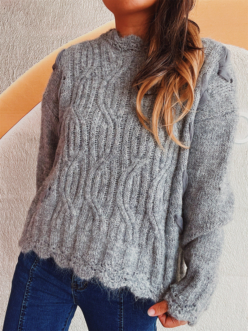 Gracefully Designed Pullover