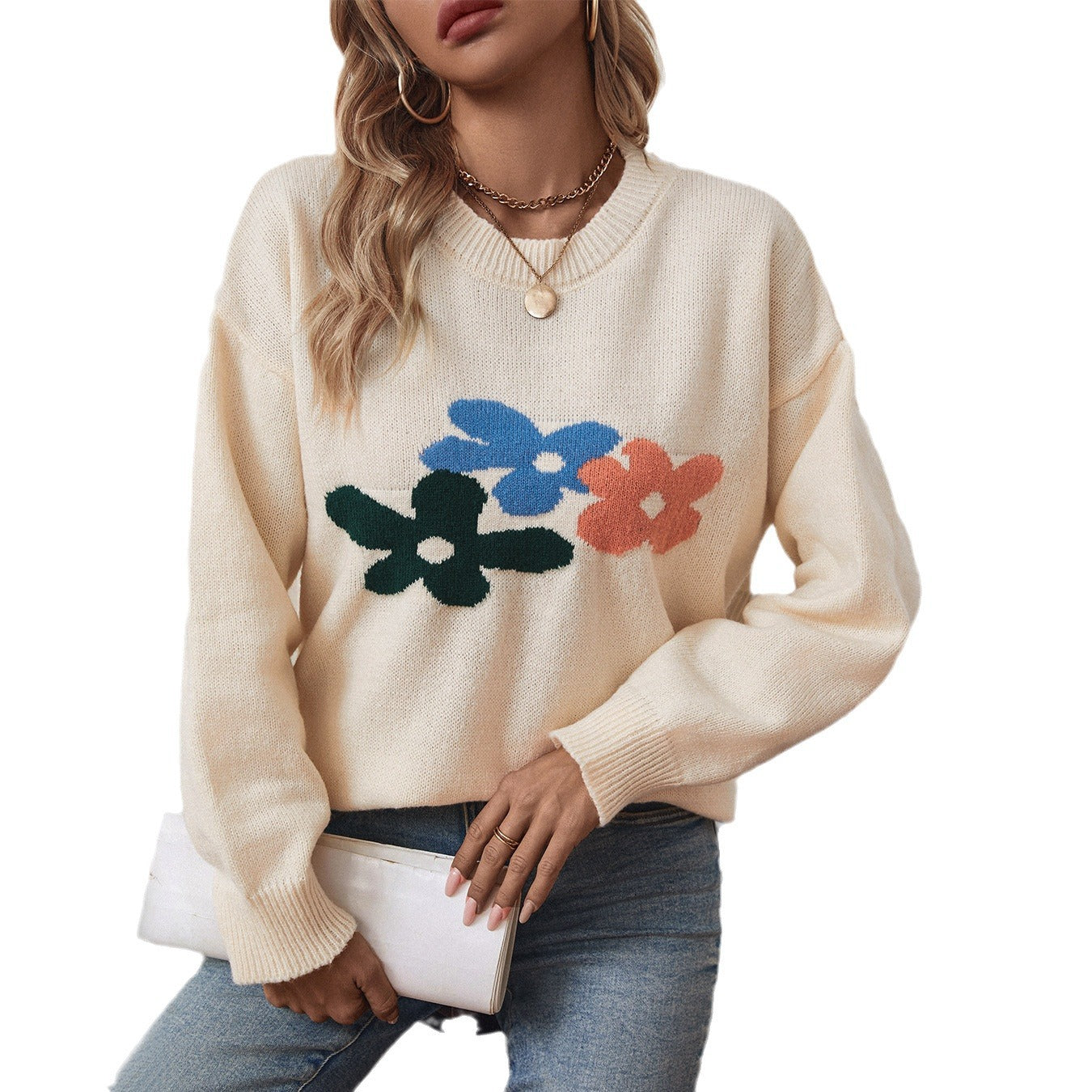 Gracefully Designed Pullover