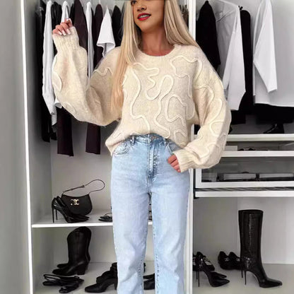Gracefully Designed Pullover