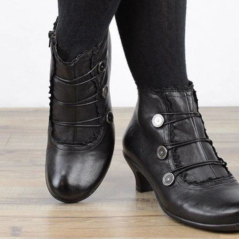 Vintage Inspired Orthopedic Boots