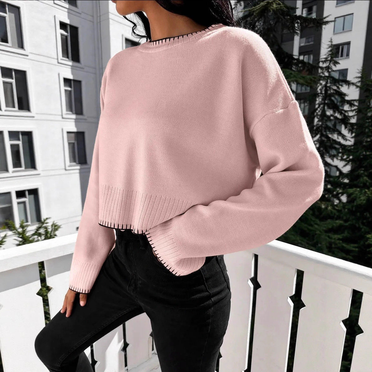 Gracefully Designed Pullover