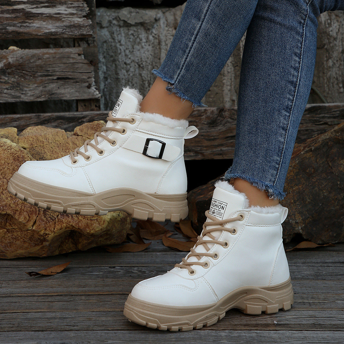 Chic Orthopedic Boots with Unique Design