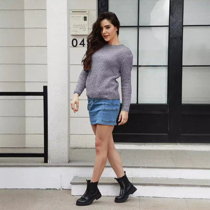 Gracefully Designed Pullover
