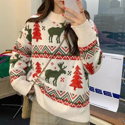 Timeless Vintage Style Pullover