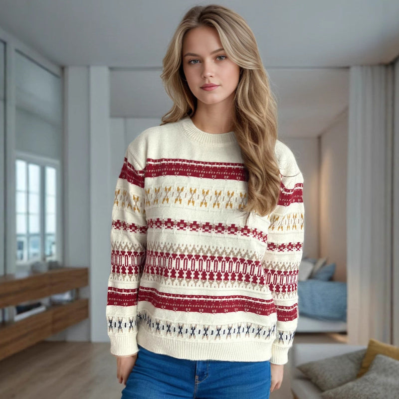Timeless Vintage Style Pullover