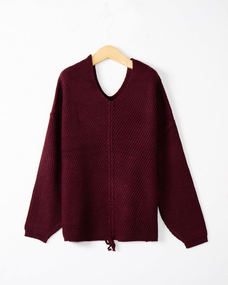 Gracefully Designed Pullover