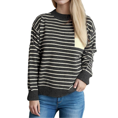 Gracefully Designed Pullover