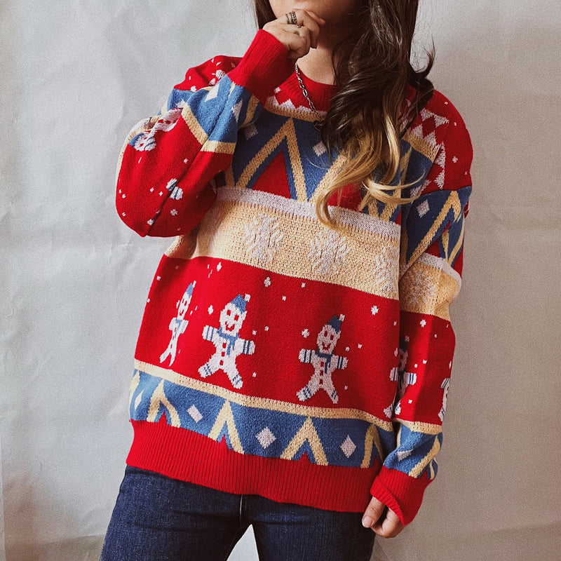 Timeless Vintage Style Pullover