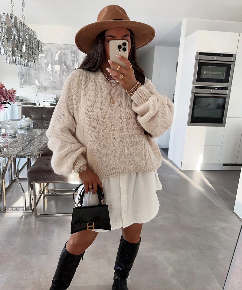 Gracefully Designed Pullover