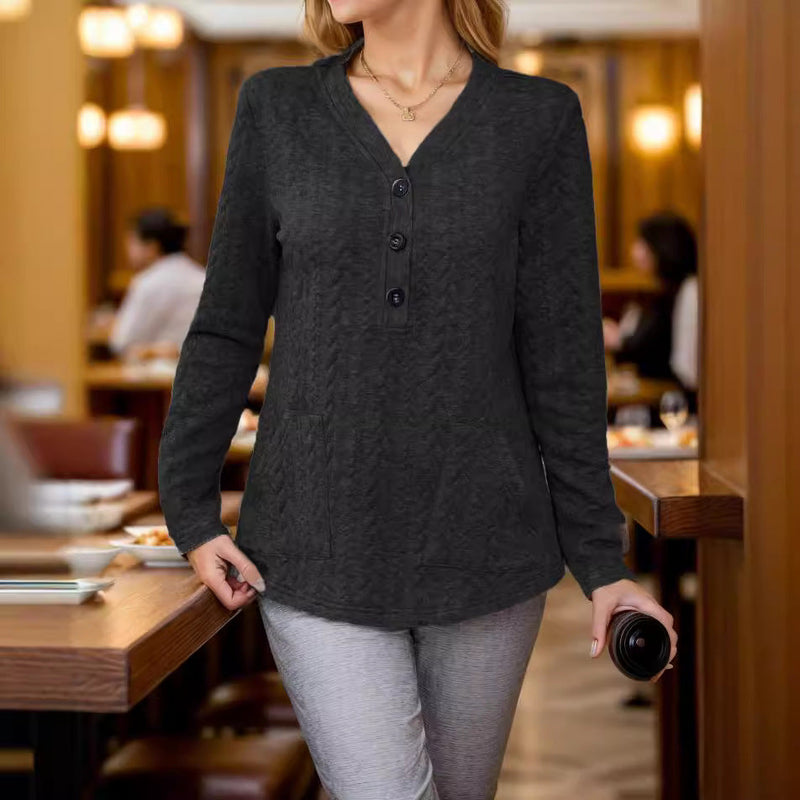 Gracefully Designed Pullover