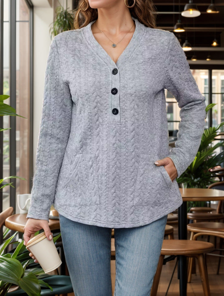 Gracefully Designed Pullover