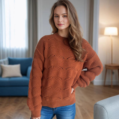 Gracefully Designed Pullover