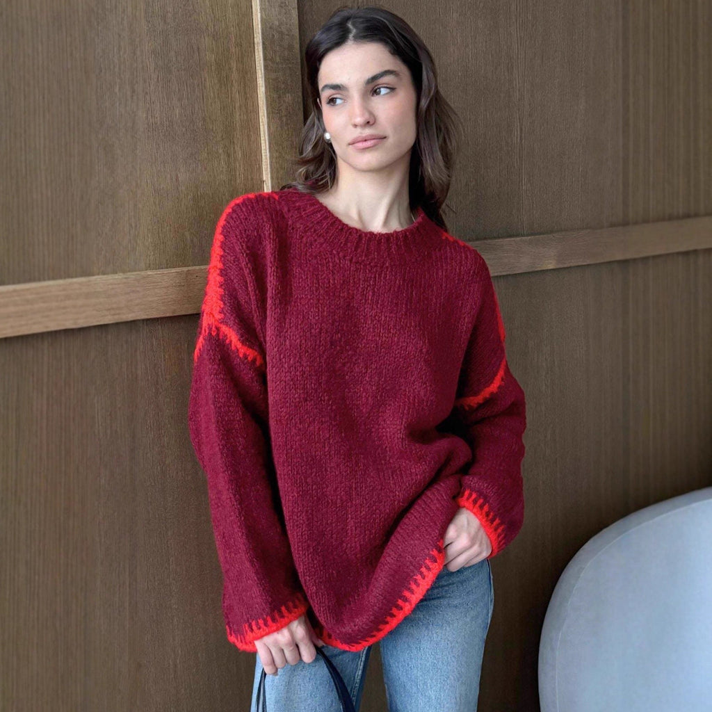 Gracefully Designed Pullover