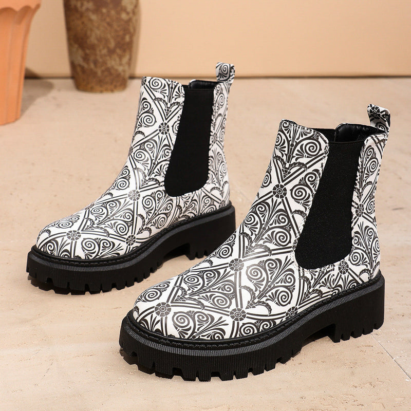 Classic Orthopedic Boots with Timeless Style