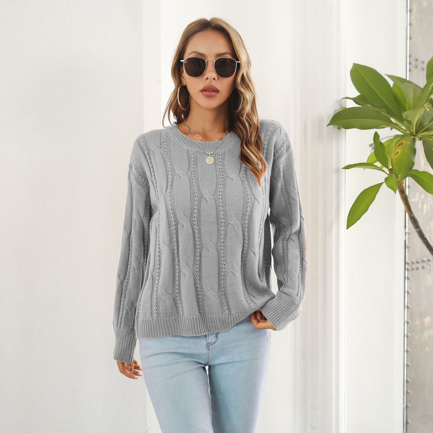 Gracefully Designed Pullover