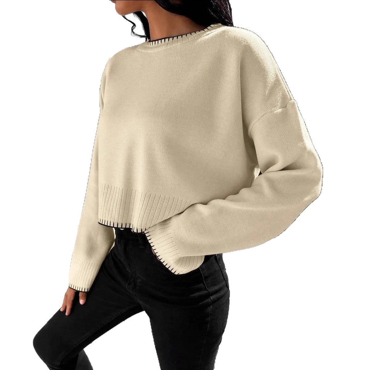 Gracefully Designed Pullover