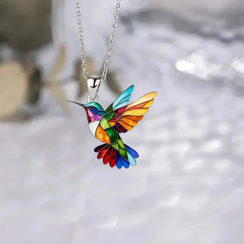 Hummingbird Necklace With Bonus Earrings – Limited Time Offer