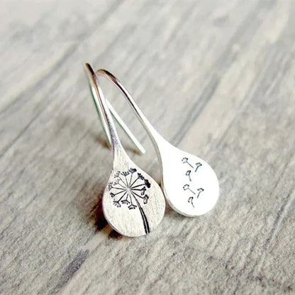 Aretes de Flores Vintage en Plata 925