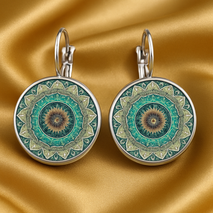 Classic Mandala Earrings