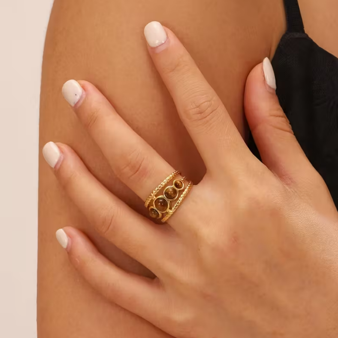 Emberstone Grace Ring