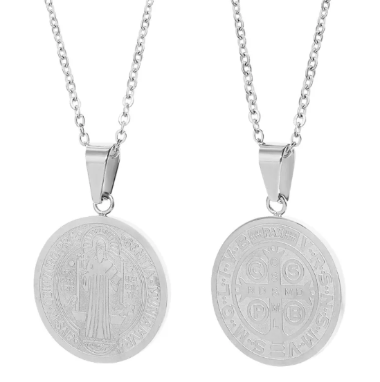 Round O-shaped Pendant Necklace